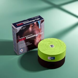 Ares Uncut Kinesiology Tape 5cm X 31.5m Neon Green