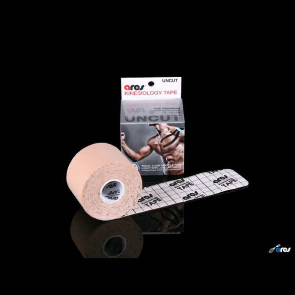 Ares Uncut Kinesiology Tape 5cm X 5m Beige