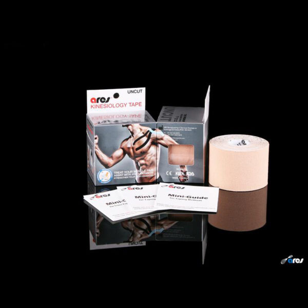 Ares Uncut Kinesiology Tape 5cm X 5m Beige - Image 2