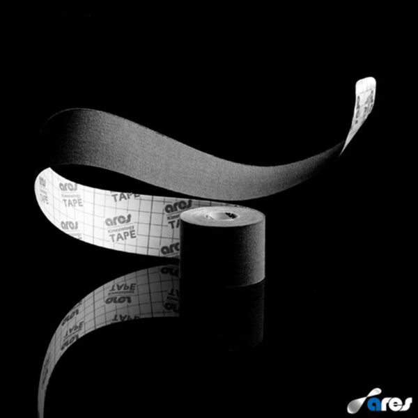 Ares Uncut Kinesiology Tape 5cm X 5m Black - Image 2