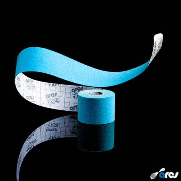 Ares Uncut Kinesiology Tape 5cm X 5m Blue - Image 2