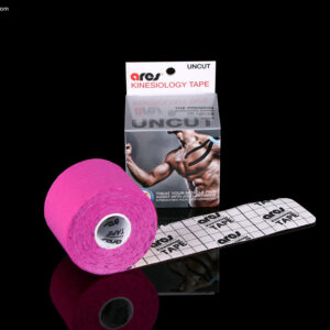 Ares Uncut Kinesiology Tape 5cm X 5m Pink