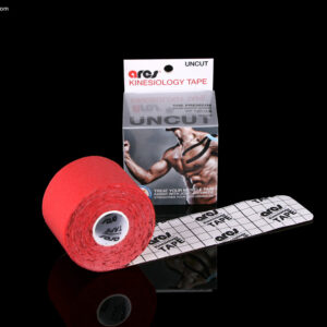 Ares Uncut Kinesiology Tape 5cm X 5m Red