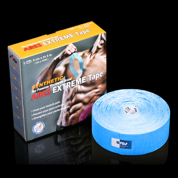 Ares Extreme Kinesiology Tape 5cm X 31.5m Blue