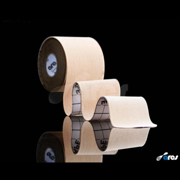 Ares Extreme Kinesiology Tape 5cm X 5m Gold - Image 2