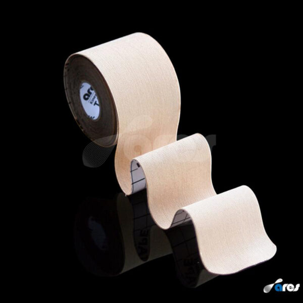 Ares Extreme Kinesiology Tape 5cm X 5m Gold - Image 3