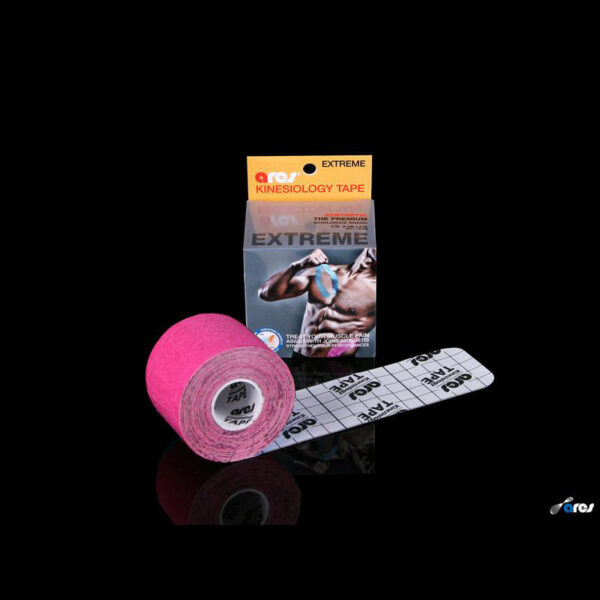 Ares Extreme Kinesiology Tape 5cm X 5m Pink