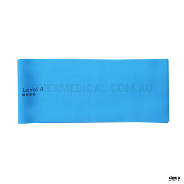 Resistance Bands Level 4 Cyan Blue Latex-Free 1.5m - Image 2