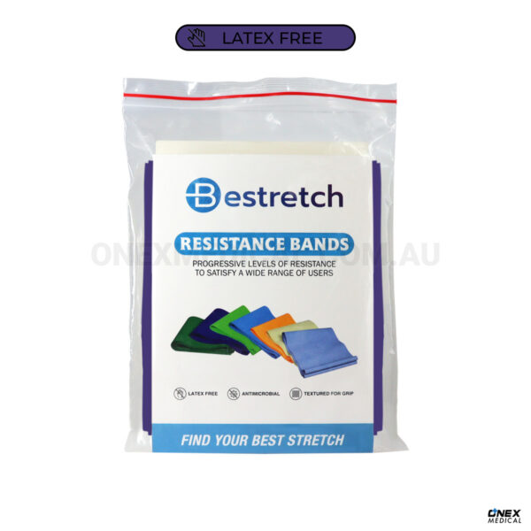 Resistance Bands Level 6 Indigo Blue Latex-Free 1.5m