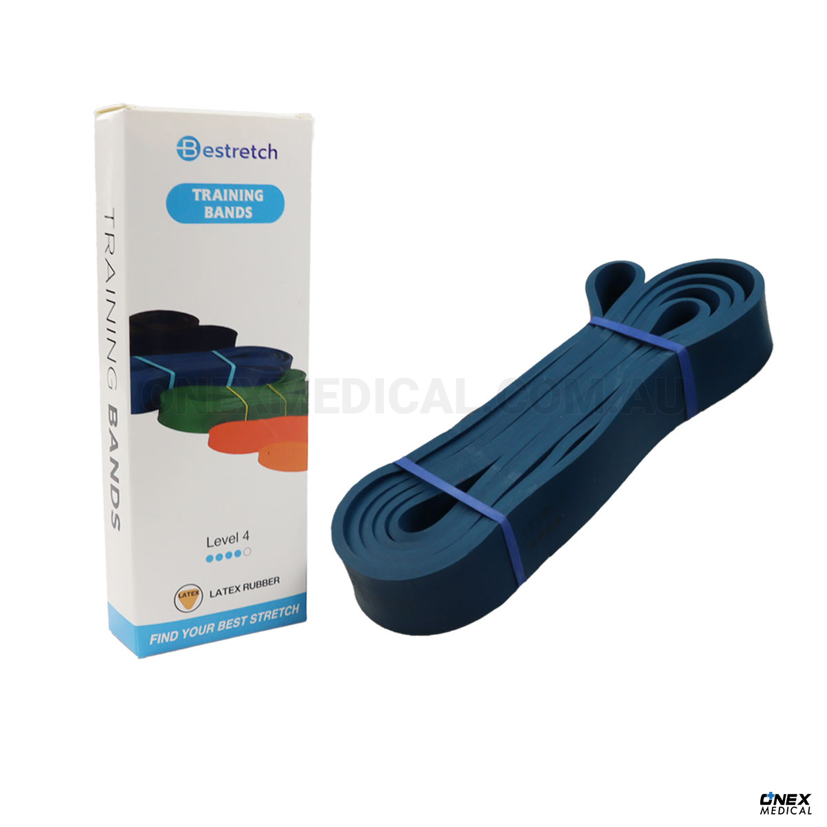 Power Training Bands Level 4 Latex Rubber