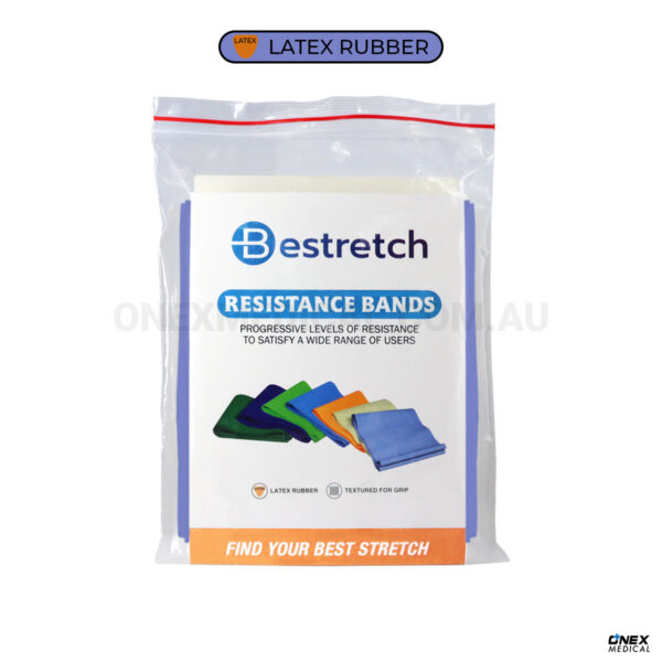 Resistance Bands Level 1 Power Blue Latex 1.5m