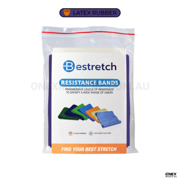 Resistance Bands Level 6 Indigo Blue Latex 1.5m