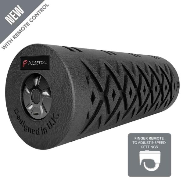 VYB Pro Vibrating Foam Roller Black